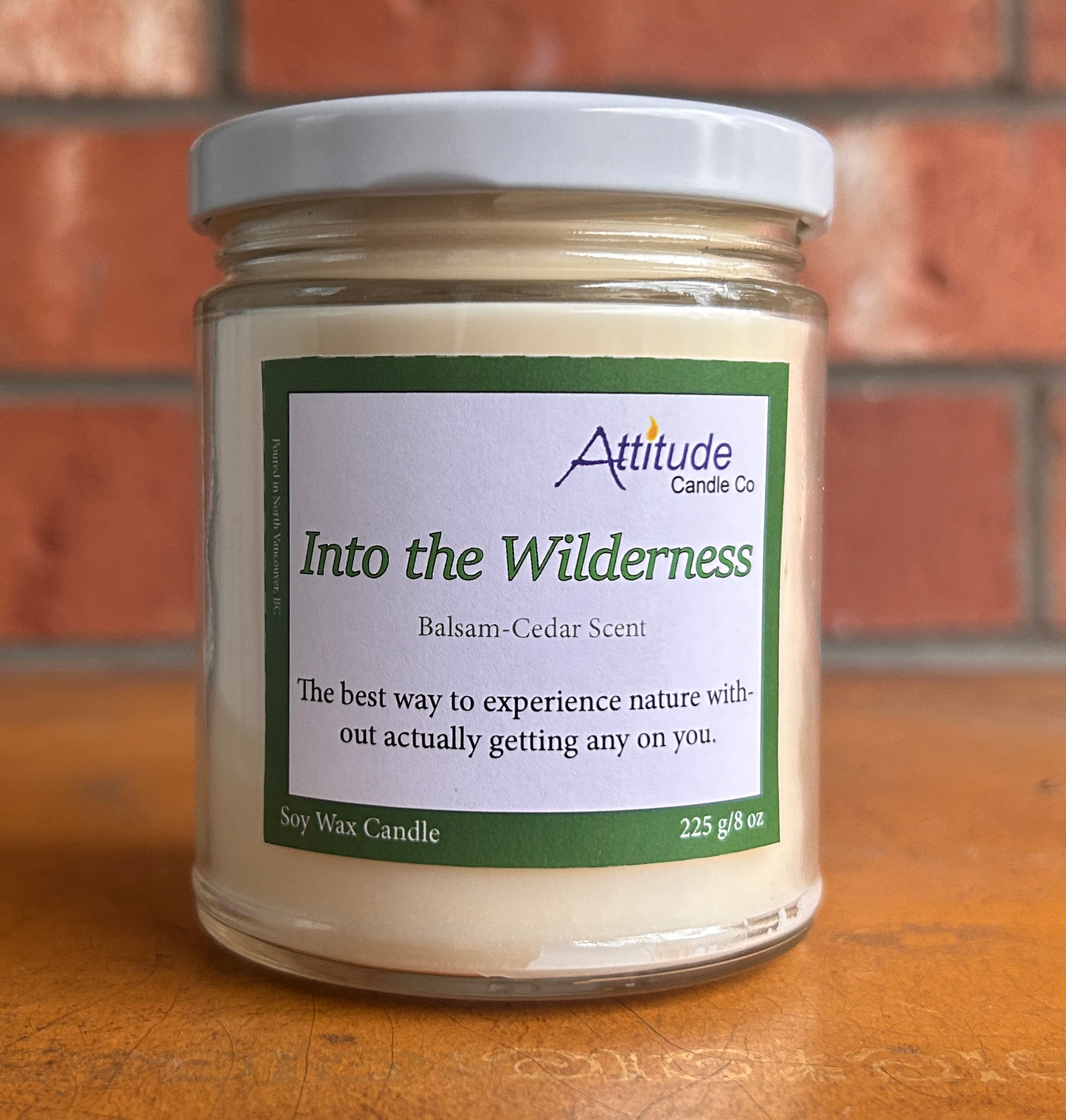 Into the Wilderness - Balsam and Cedar Scented Candle